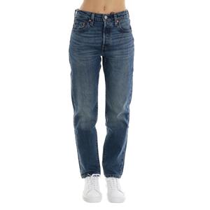 JEANS 501 ORIGINAL CROPPED LEVI'S BLU